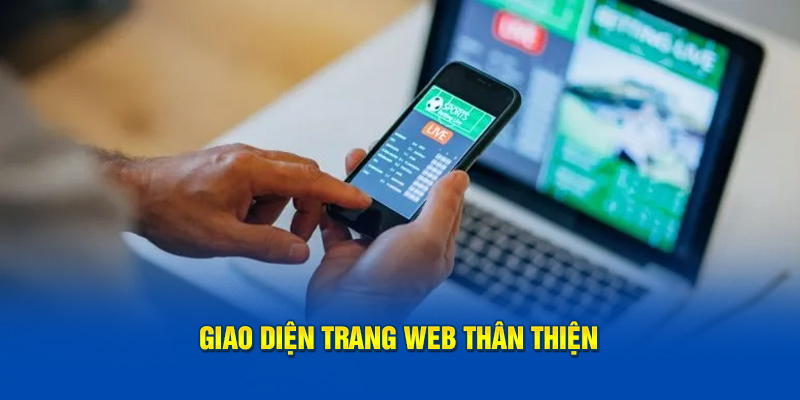 Giao diện trang web thân thiện